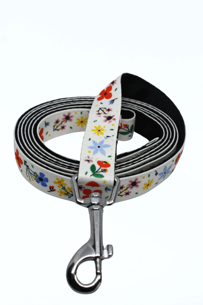 Dog leash "Fleur"
