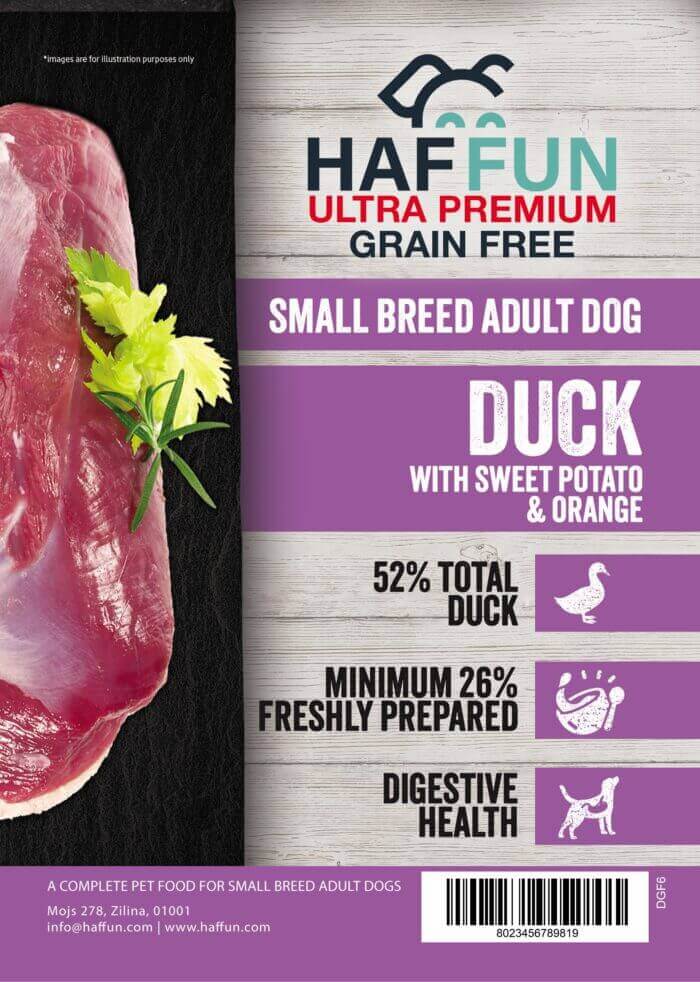 Adult Small Breed Grain-Free - Duck with Sweet Potato