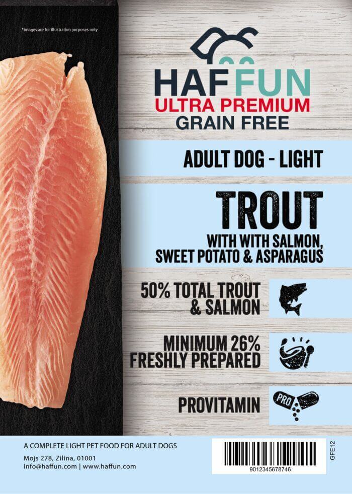 Adult Light Grain-Free - Trout with Salmon